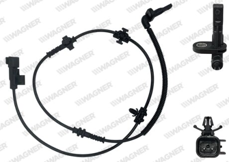 Датчик ABS перед. ASTRA K 15-22 WAGNER ABS00226