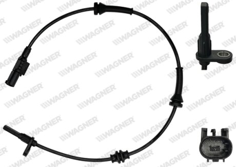 Датчик ABS (задній) Fiat Doblo 09- WAGNER ABS00232