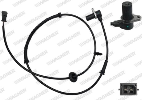 Датчик ABS задн. A4 05-13 WAGNER ABS00240