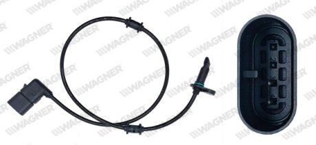 Датчик ABS задн. MB GLC 15-23 WAGNER ABS00249