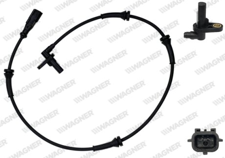 Датчик ABS задн. DUSTER 10- WAGNER ABS00257