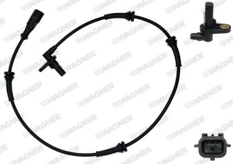 Датчик ABS задн. DUSTER 10- WAGNER ABS00257