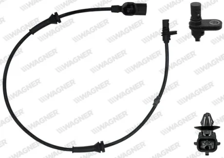 Датчик ABS задн. KADJAR (HA_, HL_) 15- Пр. WAGNER ABS00283