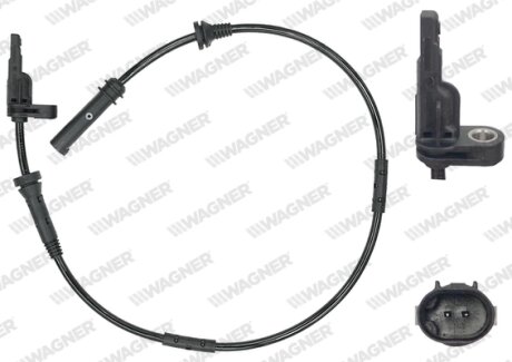 Датчик ABS задн. BMW X3 (F25)/X4 (F26) 12-18 WAGNER ABS00402