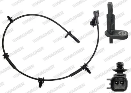 Датчик ABS (передній) Tesla Model 3/Y 18- WAGNER ABS00425