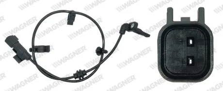 Датчик ABS задн. Astra/Cascada/Ampera/Cascada/Ampera/Astra/Cruze/Volt 09- WAGNER ABS00520