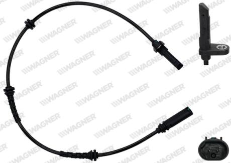 BMW датчик ABS задн. 5 (F10), 6 (F12), 6 (F13) WAGNER ABS00627