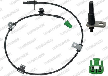 Датчик ABS задн. GRAND VITARA II 05- Л. WAGNER ABS00650