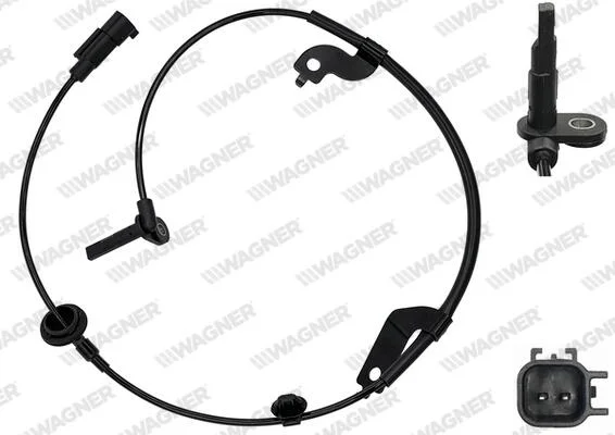 Датчик ABS пер. Л. ASX/Outlander/Lancer/Shogun/Pajero/Montero 06- WAGNER ABS00717 (фото 1)