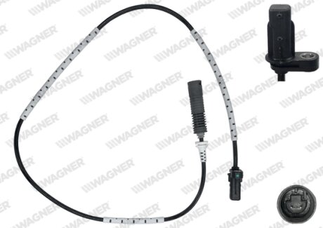 Датчик ABS задн. BMW 1 (E87)/3 (E90/E92) 04-13 WAGNER ABS00748