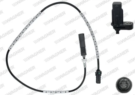 Датчик ABS задн. BMW 1 (E87)/3 (E90/E92) 04-13 WAGNER ABS00748