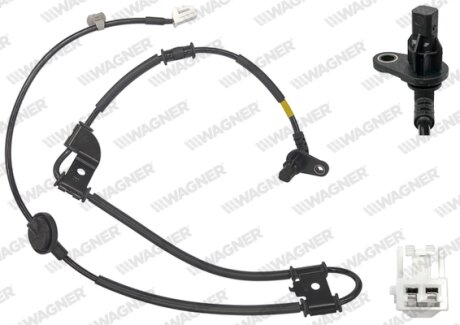 Датчик ABS TUCSON/SPORTAGE 04- зад. Пр WAGNER ABS00767
