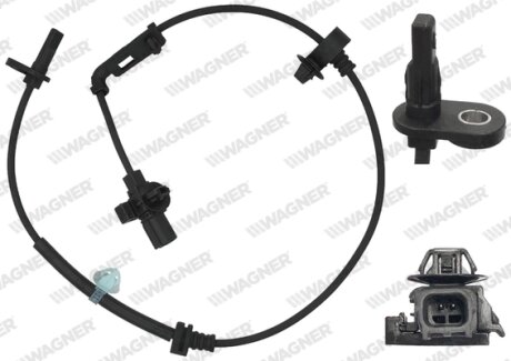 HONDA Датчик ABS передній лівий CR-V IV 1.6-2.4 12- WAGNER ABS00777