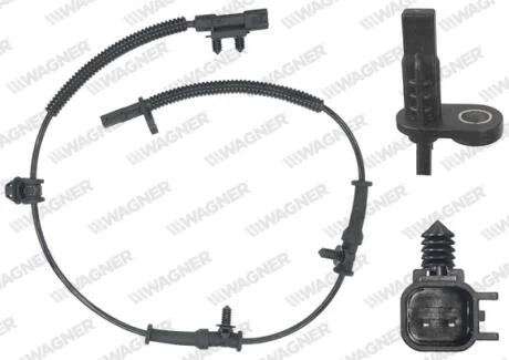 JEEP Датчик ABS задній GRAND CHEROKEE IV 10- WAGNER ABS00932