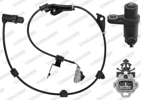 TOYOTA Датчик ABS задн. лівий HIACE IV 2.4, 2.5, 2.7 89- WAGNER ABS00974