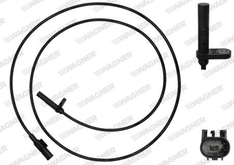 DB датчик ABS задн. лів. Sprinter 06- WAGNER ABS00981