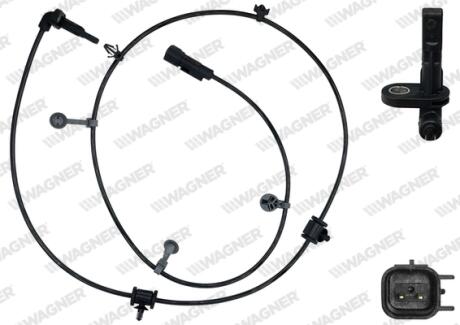 OPEL Датчик ABS задн. лівий INSIGNIA A 08- WAGNER ABS00985