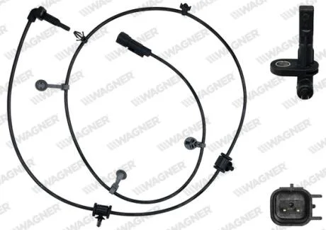 OPEL Датчик ABS задн. лівий INSIGNIA A 08- WAGNER ABS00985