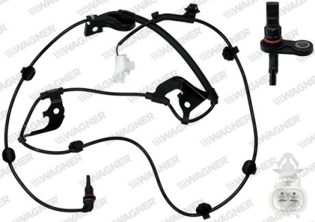 TOYOTA Датчик ABS передн. прав. FORTUNER 15-, HILUX VIII 15- WAGNER ABS01000