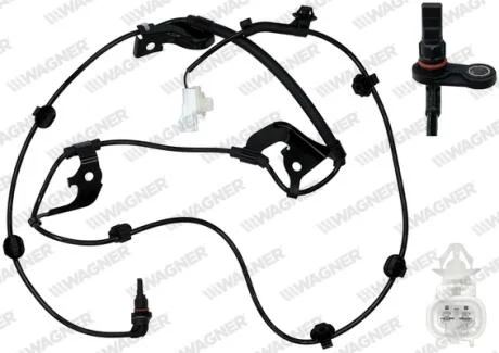 TOYOTA Датчик ABS передн. прав. FORTUNER 15-, HILUX VIII 15- WAGNER ABS01000