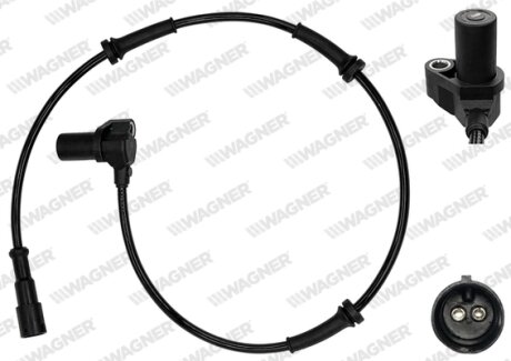 Датчик ABS VW T IV 1.9TDI-2.8 90-03 задній Пр WAGNER ABS01007