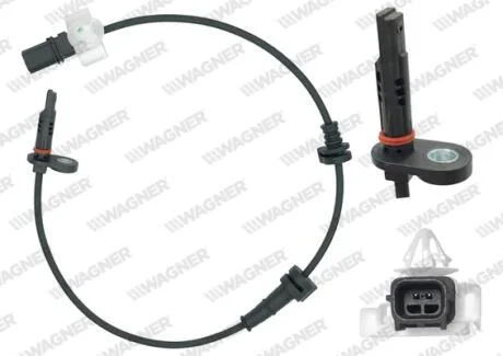 HONDA датчик ABS задн. Accord 08- WAGNER ABS01015