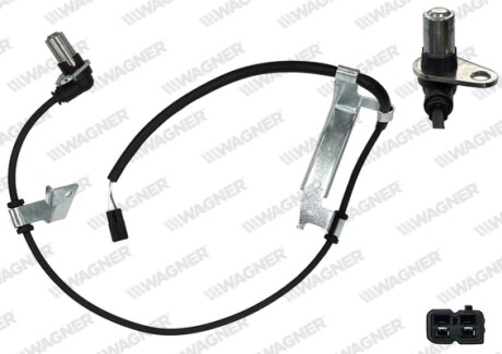 SUZUKI датчик ABS передн. правий Grand Vitara 2,0-2,2 98- WAGNER ABS01042