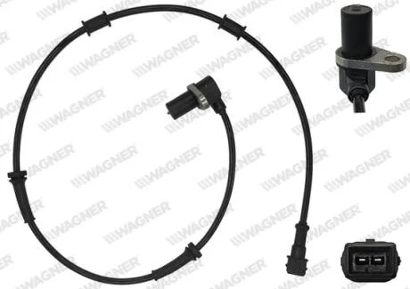 VOLVO датчик ABS передн. лів. S40, MITSUBISHI Carisma WAGNER ABS01049