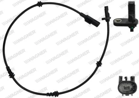 DB датчик ABS передн. W211 4-matic 03- WAGNER ABS01065