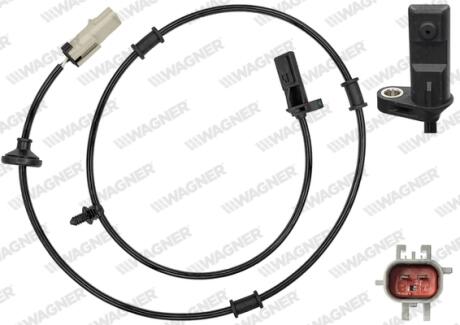 JEEP Датчик ABS задній лівий Cherokee 99- WAGNER ABS01080