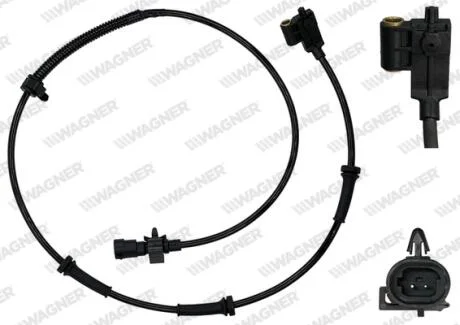 JEEP Датчик ABS передн. лівий GRAND CHEROKEE II 98- WAGNER ABS01081