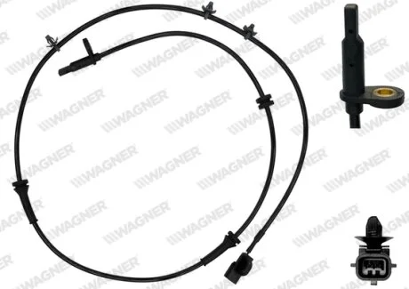 Датчик ABS перед. LEAF (ZE0) Electric 10-17 WAGNER ABS01103