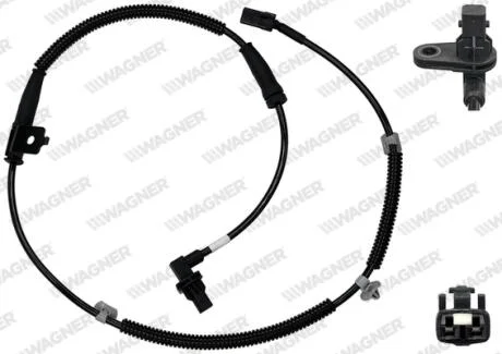 HYUNDAI датчик ABS передн. правий SANTA FE II 06- WAGNER ABS01122