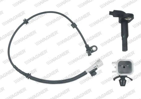 CHEVROLET датчик ABS задн. лівий Aveo 11- WAGNER ABS01168 (фото 1)