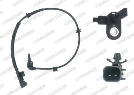CHEVROLET датчик ABS задн. правий Aveo 11- WAGNER ABS01169