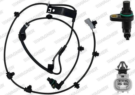 TOYOTA Датчик ABS передн. лівий HILUX VII 2.5 D-4D 4WD 07-15 WAGNER ABS01177 (фото 1)