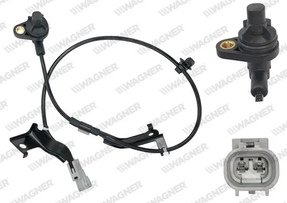 TOYOTA Датчик ABS задній лівий HILUX VII 2.5 D-4D 4WD 07-15 WAGNER ABS01179 (фото 1)