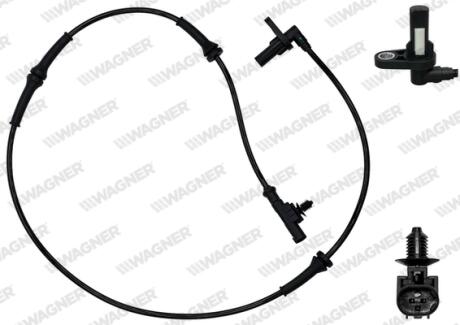 LAND ROVER Датчик ABS передн. Discovery 04- WAGNER ABS01197