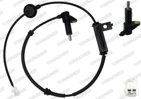 HYUNDAI Датчик ABS задн. лів. SANTA FE I 2.0 01-, 2.4 01-, 2.7 01- WAGNER ABS01215