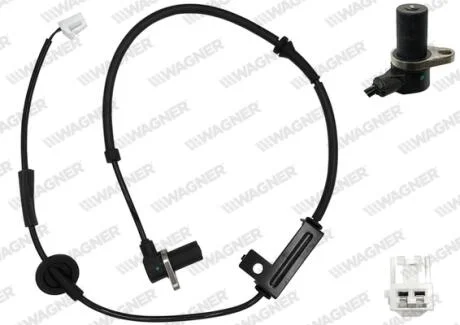HYUNDAI Датчик ABS задн. лів. SANTA FE I 2.0 01-, 2.4 01-, 2.7 01- WAGNER ABS01217