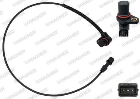 OPEL датчик числа обертів к/вала Astra F, Calibra A, Omega B, Vectra B WAGNER CRS00396