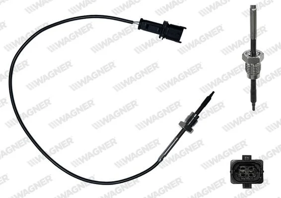 FIAT датчик температури вихлопних газів DOBLO 1.9 JTD 05- WAGNER ETP00152 (фото 1)