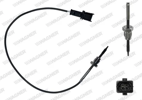 FIAT датчик температури вихлопних газів DOBLO 1.9 JTD 05- WAGNER ETP00152