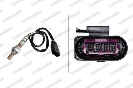 Лямбда-зонд (4 конт.) Fabia/Polo 1.2 01- WAGNER LBS00069