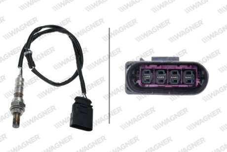Лямбда-зонд (4 конт.) Octavia/Golf IV 1.6i -04 WAGNER LBS00147