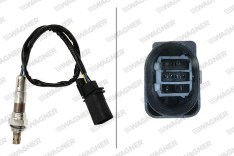 SKODA Кисневий датчик (лямбда зонд) FABIA I, VW WAGNER LBS00194