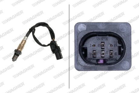 BMW Кисневий датчик (лямбда-зонд) E60, E70, F06, F10, F15, F30 3.0d WAGNER LBS00264