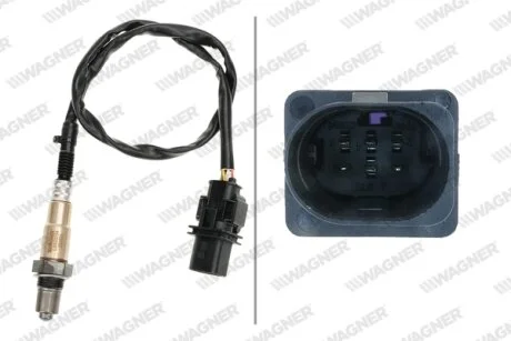 BMW Кисневий датчик (лямбда-зонд) 6-пол. 1 E87, 3 E90, 5 E60, 7 E65, Fiat Scudo, Citroen Jumpy, DB A-class, W203/204/211/212, W164, W221, Sprinter WAGNER LBS00284