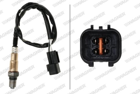 HYUNDAI Кисневий датчик (лямбда-зонд) ACCENT V 1.6 VTVT 17-, KIA SOUL I 1.6 CVVT 11-14 WAGNER LBS00328