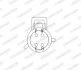 FORD Кисневий датчик C-MAX 1.8, 2.0 07-, FOCUS III 1.6 10-, MONDEO IV 2.0, 2.3 07-, VOLVO WAGNER LBS00408 (фото 3)